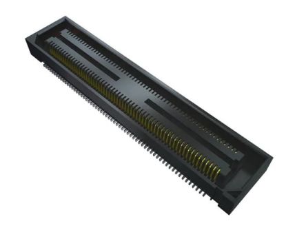 Samtec BSH Series Straight Surface Mount Socket Strip, 60-Contact, 2-Row, 0.5mm Pitch, Solder Termination [BSH-030-01-H-D-A-TR]; 227-0998