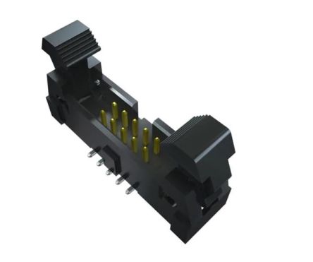 Samtec 16-Way PCB Header Plug for Surface Mount, 2-Row [EHT-108-01-S-D-SM-P-TR]; 227-1142