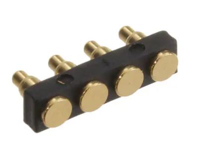 RS PRO PH1 Series Straight Through Hole PCB Connector, 4 Contact(s), 2.54 mm Pitch, 1 Row(s), Unshrouded [0]; 227-2103