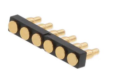 RS PRO PH1 Series Straight Through Hole PCB Connector, 6 Contact(s), 2.54 mm Pitch, 1 Row(s), Unshrouded [0]; 227-2110