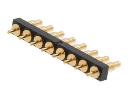 RS PRO PH1 Series Straight Through Hole PCB Connector, 8 Contact(s), 2.54 mm Pitch, 1 Row(s), Unshrouded [0]; 227-2118