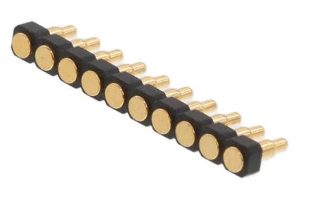RS PRO PH1 Series Straight Through Hole PCB Connector, 10 Contact(s), 2.54 mm Pitch, 1 Row(s), Unshrouded [0]; 227-2122