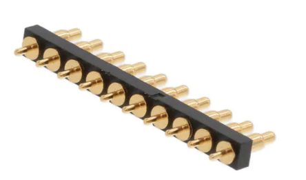 RS PRO PH1 Series Straight Through Hole PCB Connector, 10 Contact(s), 2.54 mm Pitch, 1 Row(s), Unshrouded [0]; 227-2124