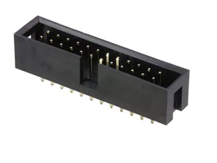 RS PRO BHR Series Vertical Surface PCB Header, 24 Contact(s), 2.54 mm Pitch, 2 Row(s), Shrouded [0]; 227-2188