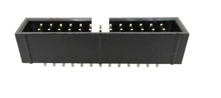 RS PRO BHR Series Vertical Surface PCB Header, 34 Contact(s), 2.54 mm Pitch, 2 Row(s), Shrouded [0]; 227-2195