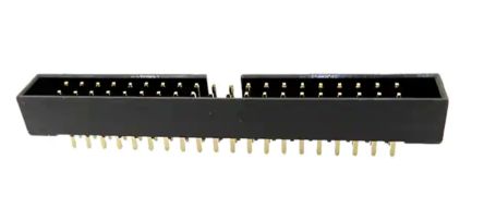 RS PRO BHR Series Vertical Surface PCB Header, 40 Contact(s), 2.54 mm Pitch, 2 Row(s), Shrouded [0]; 227-2197