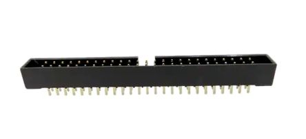 RS PRO BHR Series Vertical Surface PCB Header, 50 Contact(s), 2.54 mm Pitch, 2 Row(s), Shrouded [0]; 227-2199
