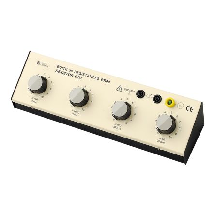 Chauvin Arnoux Resistance Decade Box, Resistance Resolution 1Ω [P01197401]; 227-4898