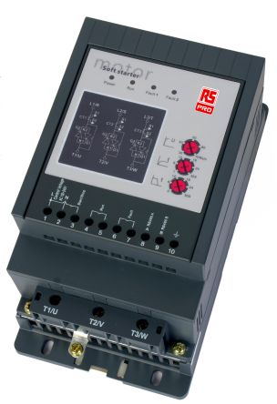 RS PRO Soft Starter, 2.2kW @ 400Vac, 187 → 575 V ac, 3 Phase, IP42, 4.5 Amps [0]; 227-5231