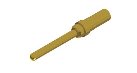 CONEC size 1mm Male Crimp D-sub Connector Contact, Gold over Nickel Pin, 20 → 24 AWG [131C15019X]; 228-0891