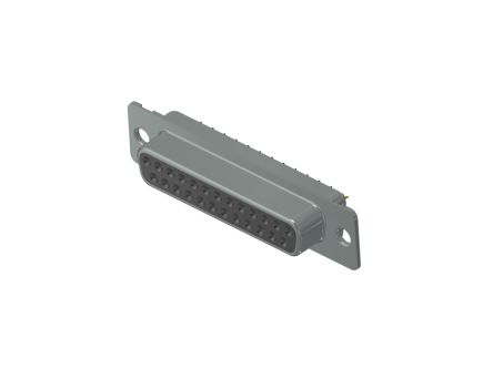 CONEC 25 Way Through Hole D-sub Connector Socket, with Mounting Hole [164A10039X]; 228-1031