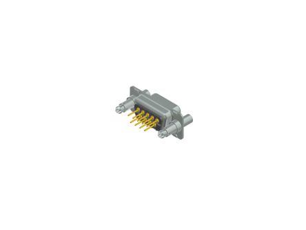 CONEC 9 Way Through Hole D-sub Connector Socket, 2.74mm Pitch, with 4-40 UNC [164A16669X]; 228-1042