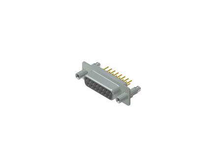 CONEC 15 Way Through Hole D-sub Connector Socket, 2.74mm Pitch, with 4-40 UNC [164A16679X]; 228-1046