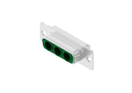 CONEC 3 Way Through Hole D-sub Connector Socket, with Mounting Hole [3003W3SXX99A10X]; 228-1246