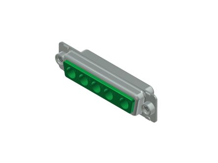 CONEC 5 Way Through Hole D-sub Connector Socket, with 4-40 UNC [3005W5SXX99A30X]; 228-1253