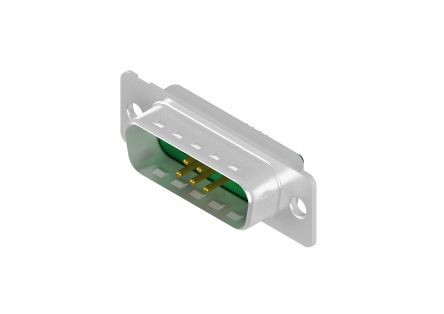 CONEC 7 Way Through Hole D-sub Connector Plug, with Solder Cup [3007W2PCM99A10X]; 228-1258