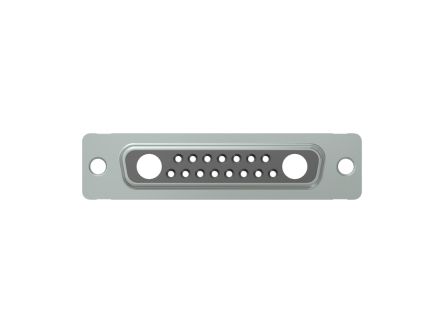CONEC 17 Way Through Hole D-sub Connector Socket, with Mounting Hole [3017W2SXK99A10X]; 228-1275