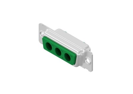 CONEC 3 Way Through Hole D-sub Connector Socket, with Mounting Hole [303W3CSXX99A10X]; 228-1293