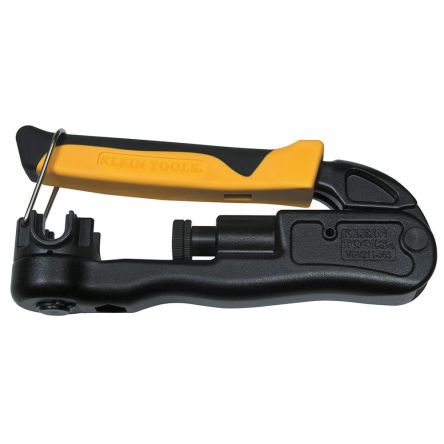 Klein Tools VDV211 Crimp Tool for BNC Connectors, F Connectors, RCA Connectors [VDV211-063]; 228-6497