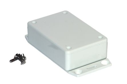 Hammond 1591 Series ABS General Purpose Enclosure, IP54, Flanged, 84 x 20 x 56mm [1591MF2GY]; 228-7299