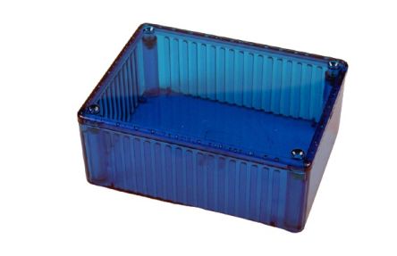 Hammond 1591 Series Polycarbonate General Purpose Enclosure, IP54, 109 x 41 x 81mm [1591STBU]; 228-7306