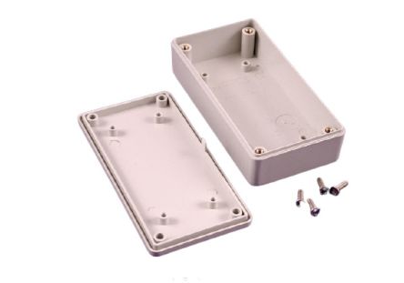 Hammond 1591 Series ABS General Purpose Enclosure, IP54, 99 x 20 x 51mm [1591XXAGY]; 228-7324