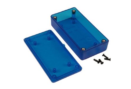 Hammond 1591 Series ABS General Purpose Enclosure, IP54, 99 x 20 x 51mm [1591XXATBU]; 228-7325