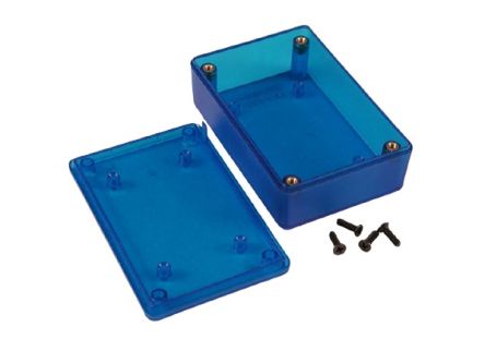 Hammond 1591 Series ABS General Purpose Enclosure, IP54, 86 x 36 x 23mm [1591XXMTBU]; 228-7342