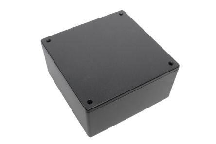 Hammond 1591 Series ABS General Purpose Enclosure, IP54, 123 x 57 x 123mm [1591XXUBK]; 228-7352