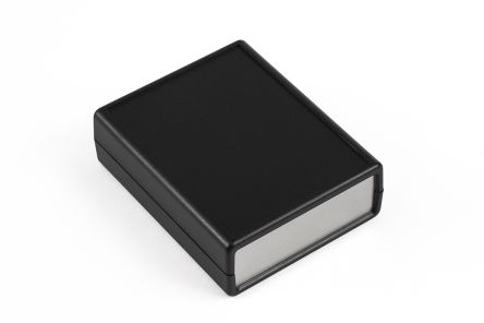 Hammond Black ABS Instrument Case, 95 x 76 x 30mm [1593BBALBK]; 228-7362