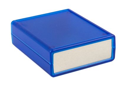 Hammond Transparent Blue ABS Instrument Case, 95 x 76 x 30mm [1593BBALTBU]; 228-7363
