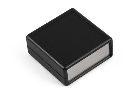 Hammond Black ABS Instrument Case, 66 x 66 x 28mm [1593KALBK]; 228-7373