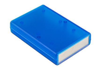 Hammond Transparent Blue ABS Instrument Case, 109 x 74 x 25mm [1593NALTBU]; 228-7379