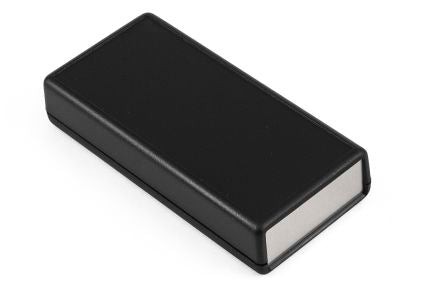 Hammond Black ABS Instrument Case, 140 x 66 x 28mm [1593YALBK]; 228-7404