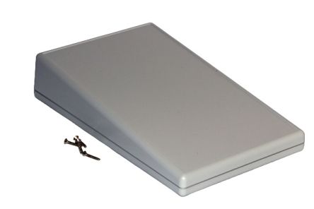 Hammond 1599 Series ABS General Purpose Enclosure, IP54, 220 x 140 x 41mm [1599KSTLGY]; 228-7419