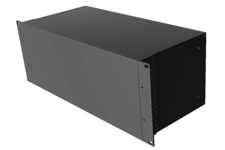Hammond Black Aluminium Instrument Case, 178 x 422 x 203mm [RM4U1908SBK]; 228-7466