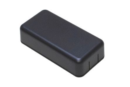 Hammond 1551SNAP Series Plastic General Purpose Enclosure, IP30, 40 x 80 x 20mm [1551SNAP2BK]; 228-7815