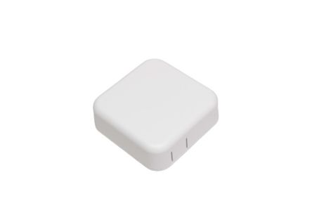 Hammond 1551SNAP Series Plastic General Purpose Enclosure, IP30, 60 x 60 x 20mm [1551SNAP3WH]; 228-7820