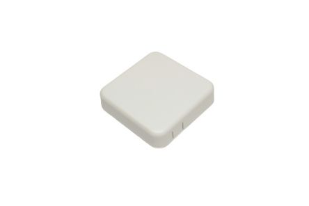 Hammond 1551SNAP Series Plastic General Purpose Enclosure, IP30, 80 x 80 x 20mm [1551SNAP4GY]; 228-7822