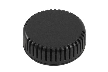 Hammond 1551 Series Plastic General Purpose Enclosure, IP30, 60(Dia) x 20mm [1551V12BK]; 228-7828