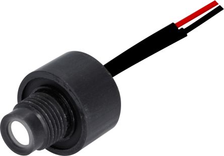 Oxley STR501 Series White Indicator, 230V dc, 8mm Mounting Hole Size, Lead Wires Termination, IP68 [STR/501/LH8/230/FL30/WE]; 228-7903