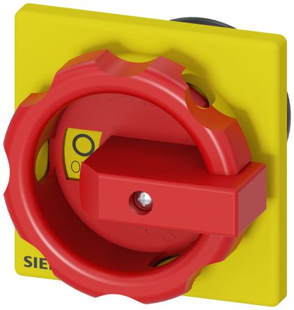 Siemens Red/Yellow Rotary Handle, SENTRON Series [3LD9344-3C]; 228-8156