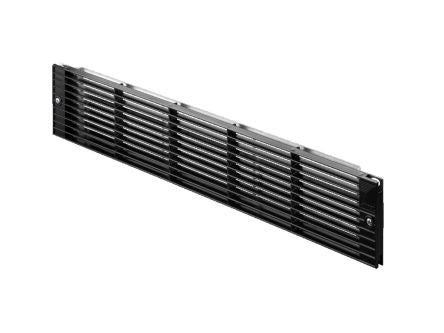 Rittal Black Ventilation Grill, 2U [3176000]; 228-9225
