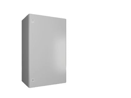 Rittal AX Series Sheet Steel Wall Box, IP66, 1000 mm x 600 mm x 400mm [1091000]; 228-9300