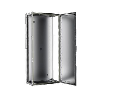 Rittal VX25 Series Sheet Steel Single-Door-Door Floor Standing Enclosure, Opaque Door, IP55, 2000 x 800 x 800mm [8807020]; 228-9462