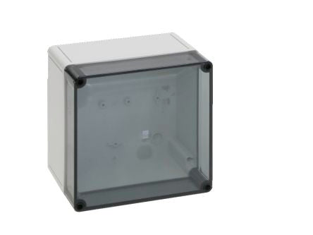 Rittal PK Series Plastic Wall Box, IP66, Viewing Window, 180 mm x 182 mm x 111mm [9518100]; 228-9478