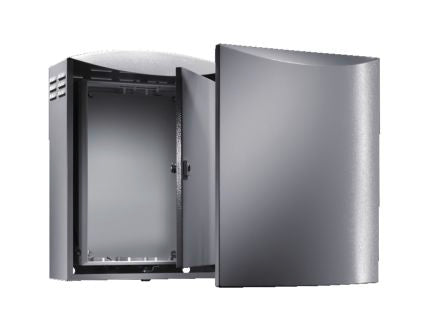 Rittal CS Series Aluminium Single-Door-Door Floor Standing Enclosure, Opaque Door, IP55, 522 x 370 x 210mm [9791015]; 228-9491