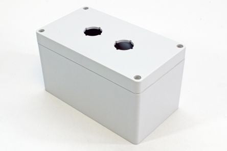 Hammond 1554pb Series Polycarbonate Enclosure, IP66, 6.3 x 3.54 x 3.56in [1554MPB2D]; 229-1054