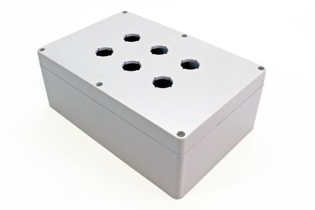 Hammond 1554pb Series Polycarbonate Enclosure, IP66, 9.45 x 6.3 x 3.54in [1554MPB6A]; 229-1059