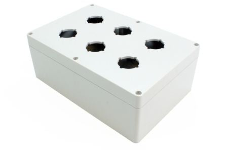 Hammond 1554pb Series Polycarbonate Enclosure, IP66, 9.45 x 6.3 x 3.54in [1554PB6A]; 229-1073